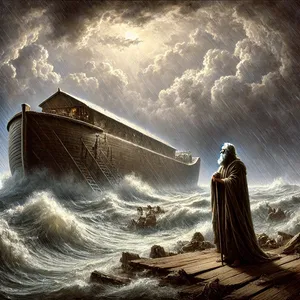 6. Noah var 600 år gammel, da vandfloden kom over jorden.
